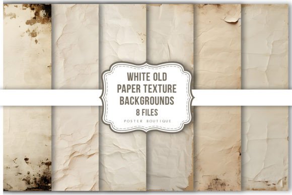 Download White Old Paper Texture Backgrounds Pack - Premium Resources